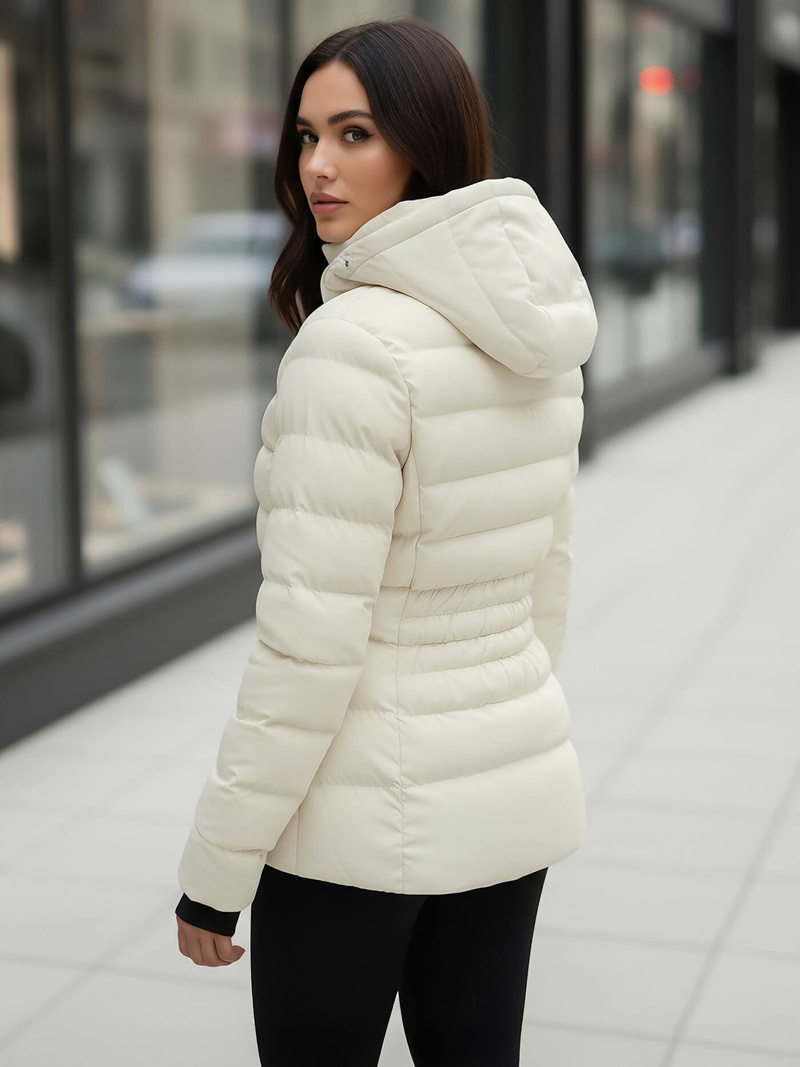 Chaqueta de mujer crudo OZONEE JS/M769/281