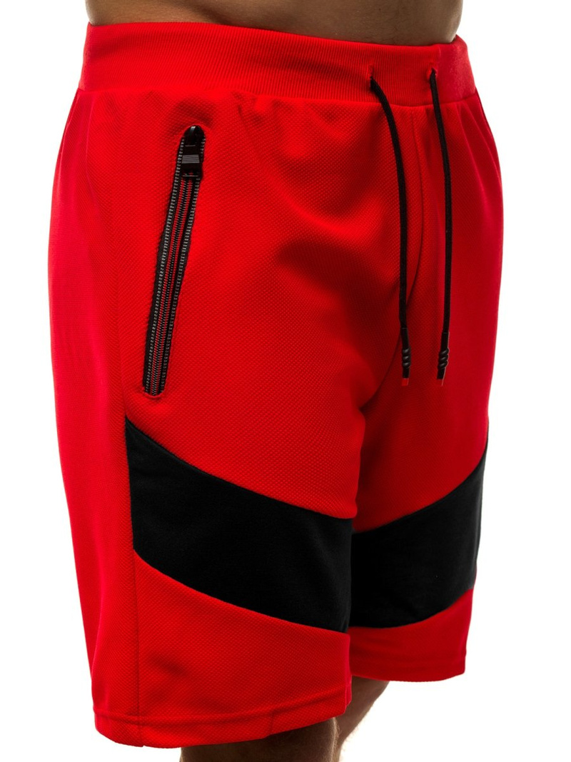Pantalón corto de hombre rojo JS/KS2515