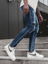 Vaqueros de hombre azul OZONEE G/1080