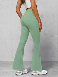 Leggings para mujer con piernas anchas menta OZONEE JS/17K588/127
