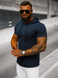 Camiseta de hombre granate OZONEE JS/8T89/25