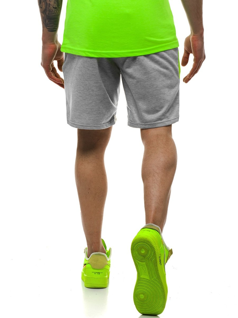 Pantalón corto de hombre gris JS/KS2507