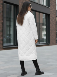 Chaqueta de mujer blanca OZONEE JS/5M3177/281Z