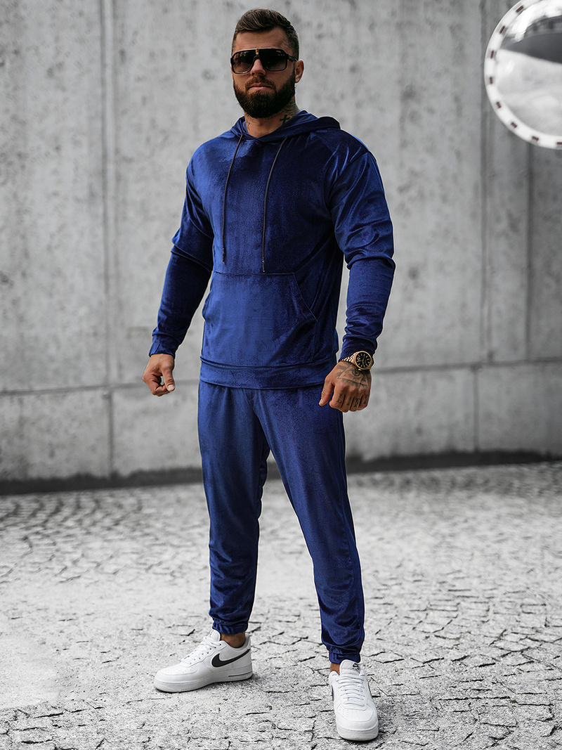 Chándal de hombre azul marino OZONEE O/D7517