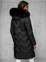 Chaqueta de mujer negra OZONEE JS/16M9202/392Z