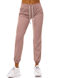 Pantalón de chándal para mujer rosa claro OZONEE JS/1020/B16