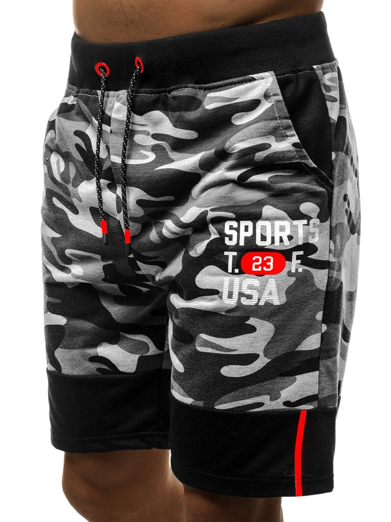 Pantalón corto de hombre gris JS/KK300158