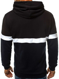 Sudadera de hombre granate OZONEE A/0963Z