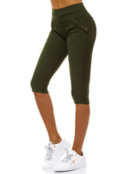 Leggings para mujer caqui OZONEE JS/1041/B7
