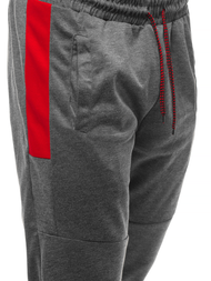 Pantalón de chándal de hombre grafito OZONEE JS/JZ11021Z