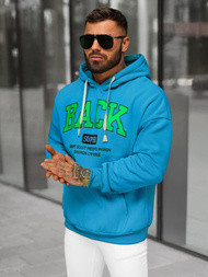 Sudadera de hombre azul OZONEE O/TT30513