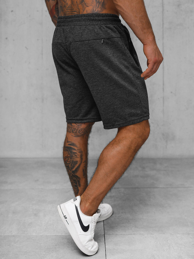 Pantalón corto de hombre grafito OZONEE JS/17K533/5