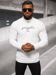 Sudadera de hombre blanca OZONEE O/B7548