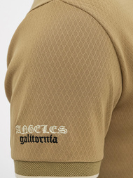 Polo de hombre beige oscuro OZONEE O/YN2/575