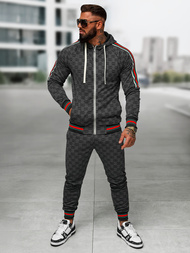 Chándal de hombre negro OZONEE O/FF5111AB