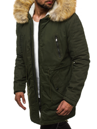 Chaqueta de invierno de hombre caqui OZONEE JD/390