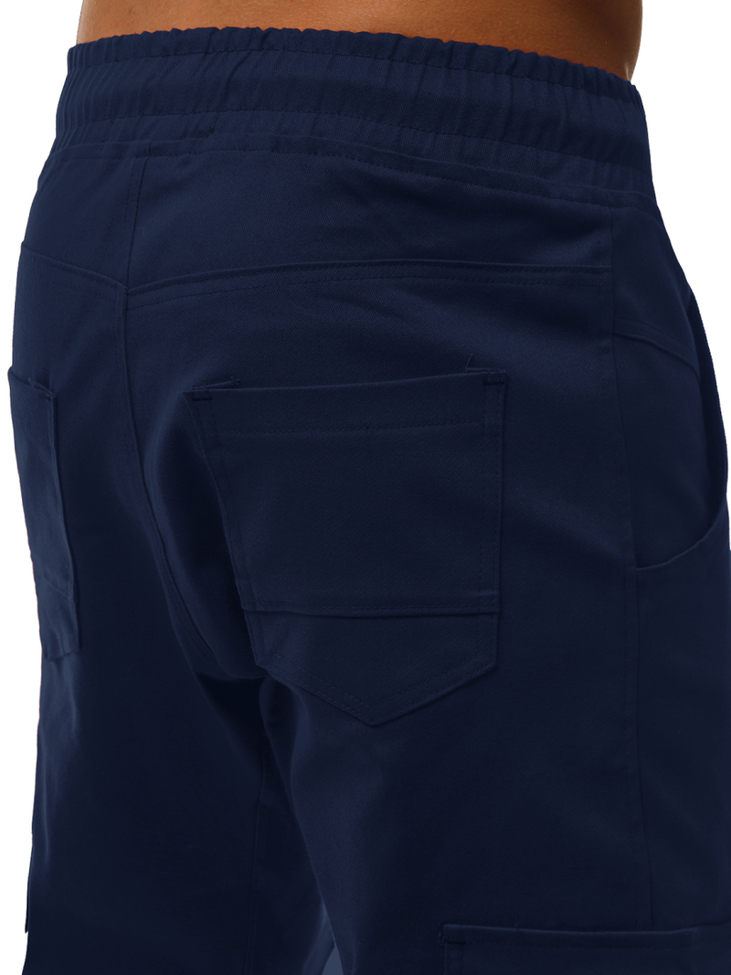 Pantalón jogger de hombre granate-oscuro OZONEE A/404