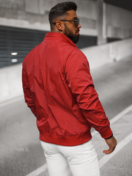 Chaqueta de hombre roja OZONEE JS/5M3212/270