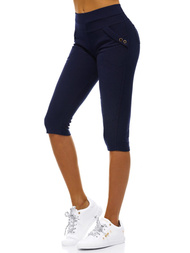 Leggings para mujer azul marino OZONEE JS/1041/B4