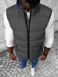 Chaleco de hombre gris OZONEE N/7131