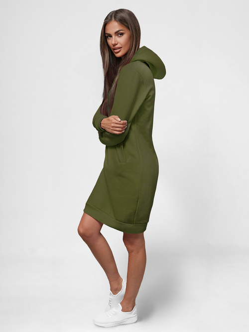 Sudadera de mujer caqui OZONEE JS/YS10005/29Z