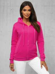Sudadera de mujer Rosa oscuro OZONEE JS/W03Z