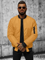 Chaqueta de hombre camel OZONEE JS/AK95Z