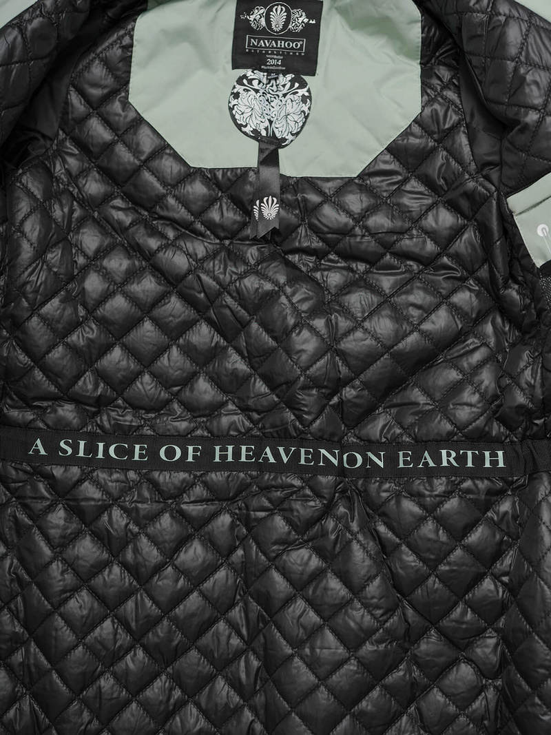 Chaqueta de mujer menta OZONEE O/W377Z