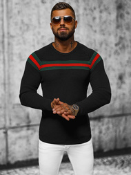 Jersey de hombre negro OZONEE L/2457Z