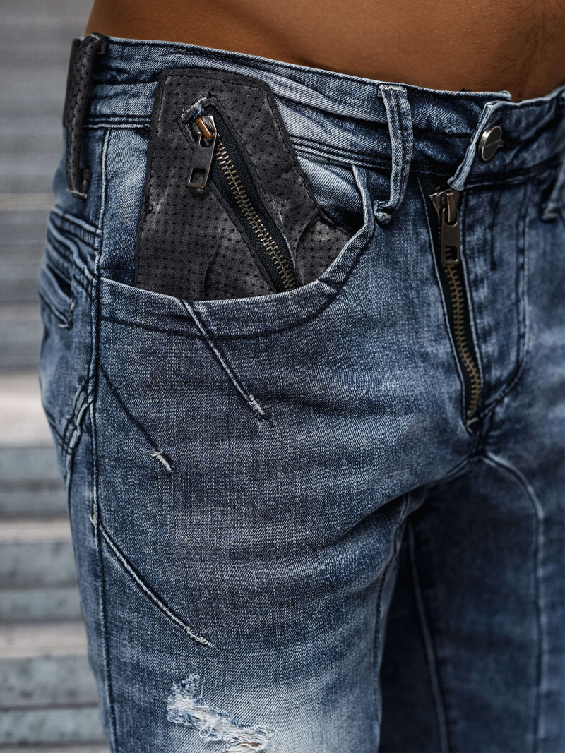 Vaqueros de hombre azul OZONEE NB/MP0045B