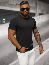 Camiseta de hombre negras OZONEE O/L1192
