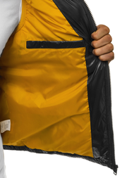 Chaleco de hombre negra OZONEE N/6105Z