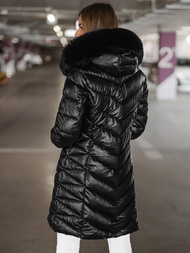 Chaqueta de mujer negro OZONEE JS/16M9100/392Z