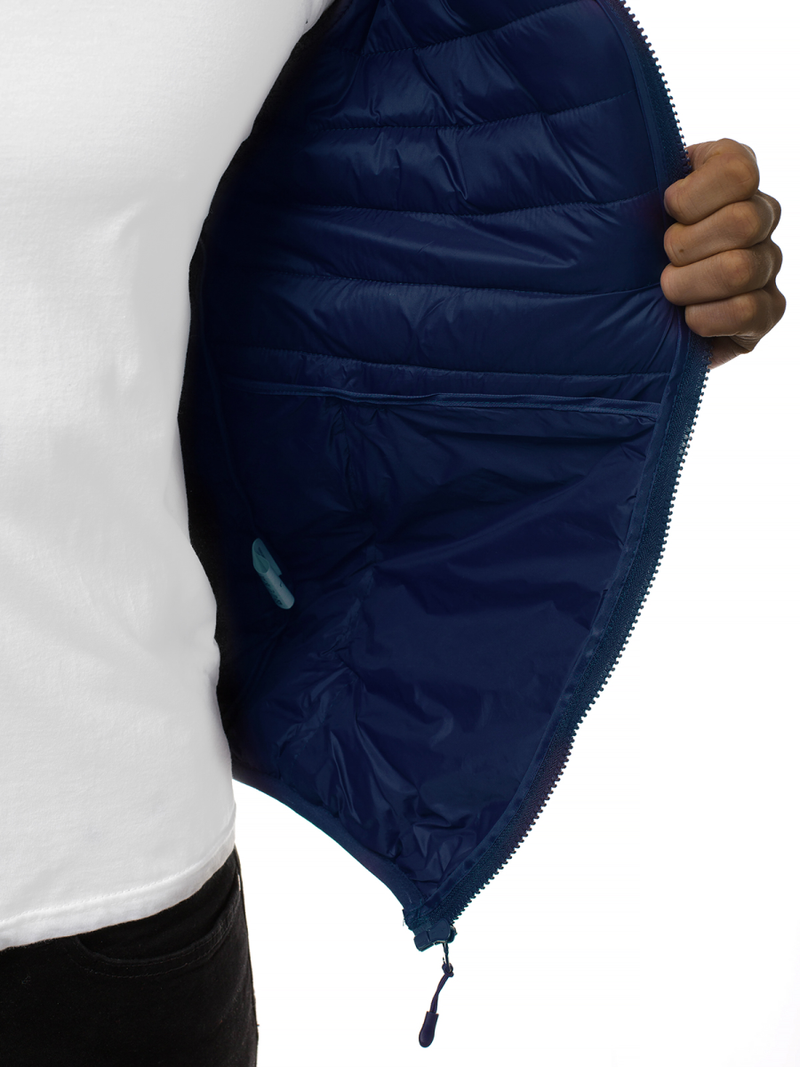 Chaqueta de hombre azul marino OZONEE JS/LY35