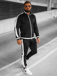 Chándal de hombre negro OZONEE JS/8C99/3Z