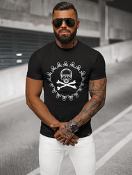 Camiseta de hombre negras OZONEE NB/MT3068