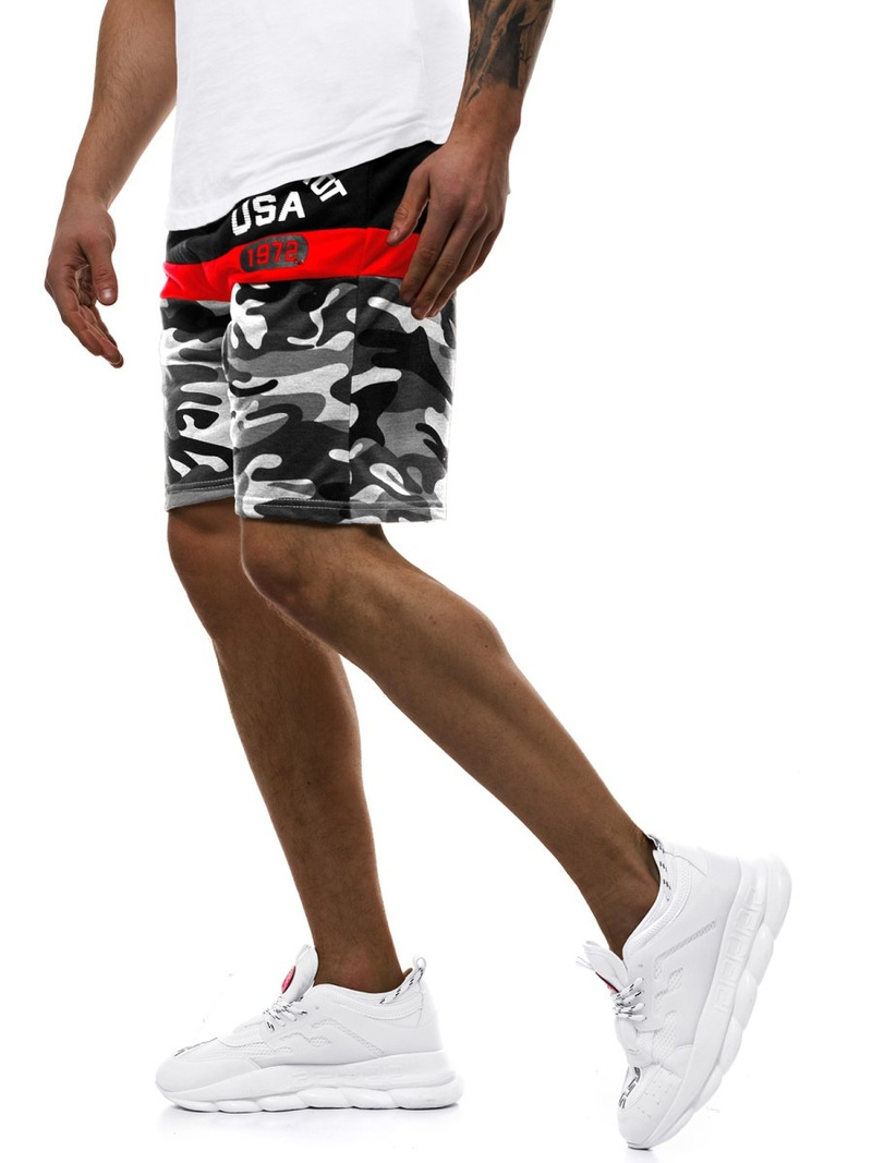 Pantalón corto de hombre gris JS/KK300157