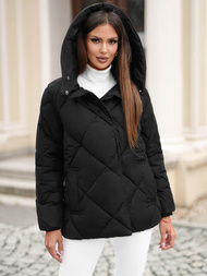 Chaqueta de mujer negra OZONEE JS/5M3175/392Z