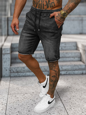 Pantalón corto de hombre negras OZONEE NB/MP0314N