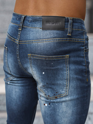 Vaqueros de hombre azul oscuro OZONEE NB/MP0170BS