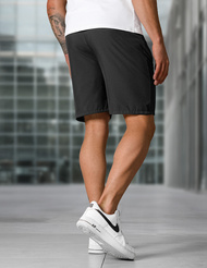Pantalones cortos deportivos para hombre negras OZONEE JS/29K1567/3