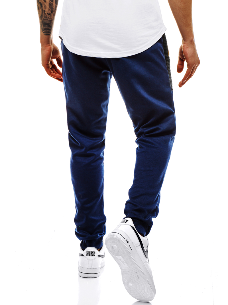 Pantalón de chándal de hombre azul marino OZONEE JS/JZ11020Z