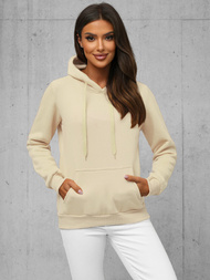 Sudadera de mujer crudo OZONEE JS/W02/67Z
