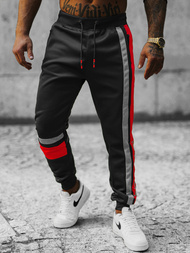 Pantalón de chándal de hombre negras OZONEE JS/K10132Z