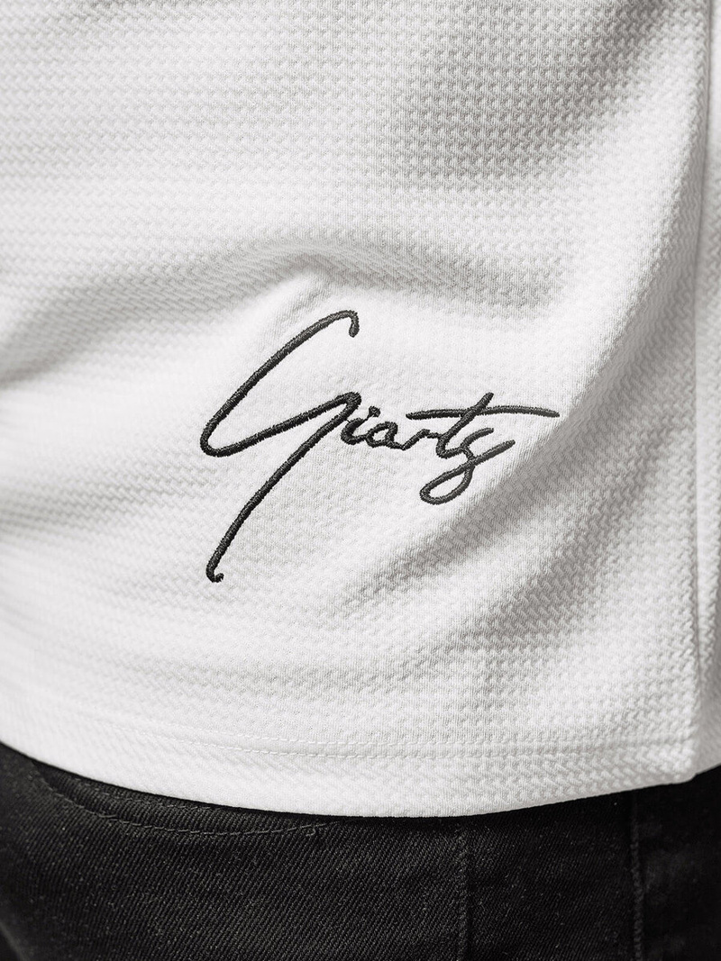 Camiseta de hombre blanco OZONEE O/L1192