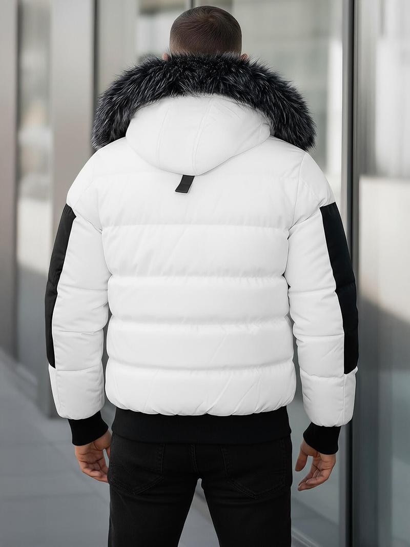 Chaqueta de hombre blanca OZONEE O/M798Z