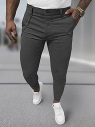 Pantalón chino de hombre grafito OZONEE DJ/3300