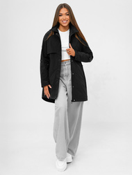 Chaqueta de mujer en negra OZONEE JS/16M9235/392