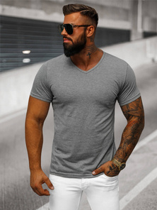 Camiseta de hombre grafito OZONEE JS/712007Z