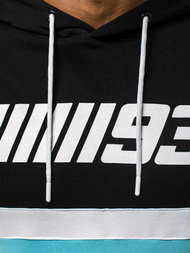 Sudadera de hombre azul claro OZONEE A/0963Z